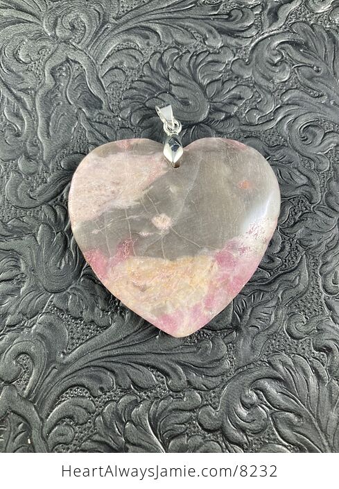 Heart Shaped Unicorn Stone Crystal Jewelry Pendant - #pYVo7o8UKKM-4