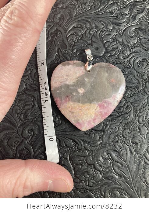 Heart Shaped Unicorn Stone Crystal Jewelry Pendant - #pYVo7o8UKKM-5