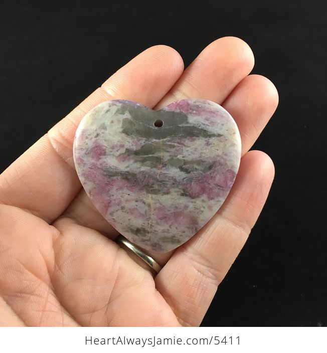 Heart Shaped Unicorn Stone Jewelry Crystal Pendant - #Ww8wNBwhpQk-1