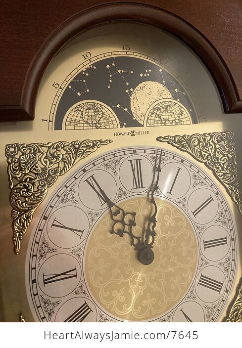 Howard Miller Nottingham Quartz Grandfather Clock 610 733 - #M6hiRjow81I-5