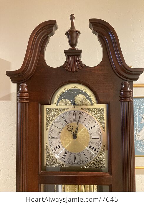 Howard Miller Nottingham Quartz Grandfather Clock 610 733 - #M6hiRjow81I-4