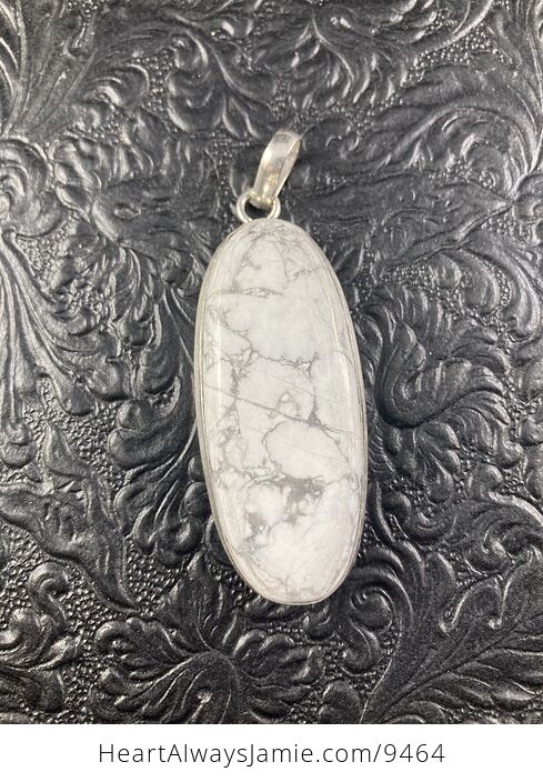 Howlite Crystal Stone Jewelry Pendant - #5fCur1XQXbQ-1