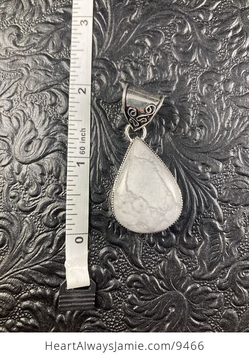 Howlite Crystal Stone Jewelry Pendant - #JQELOZx7Lc8-3