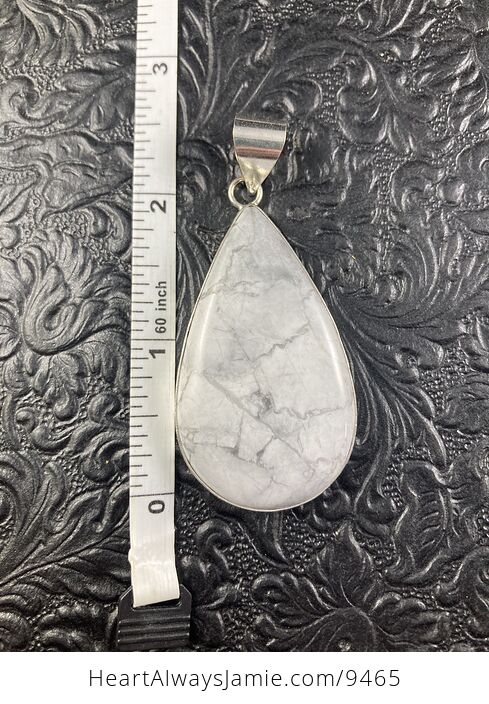 Howlite Crystal Stone Jewelry Pendant - #zvy182aXsug-2