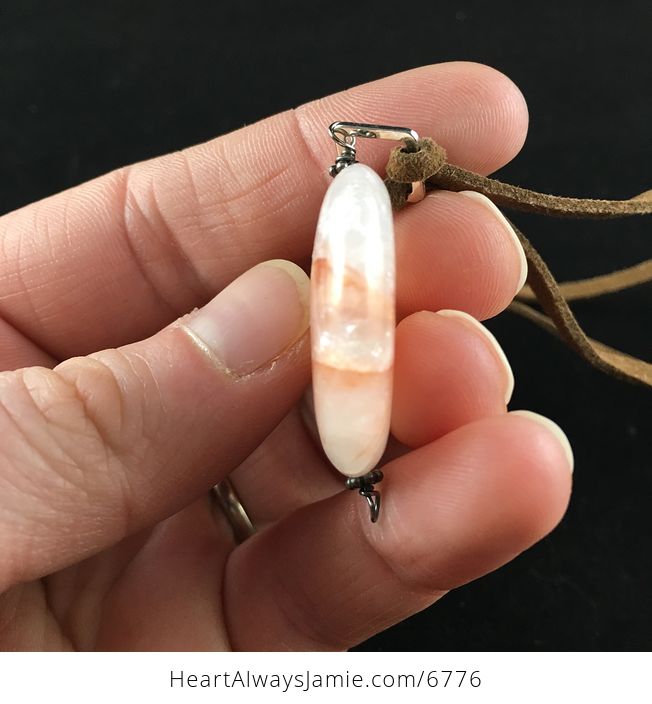 Icy Quartz Stone Jewelry Pendant Necklace - #QUupfbIKcWM-3