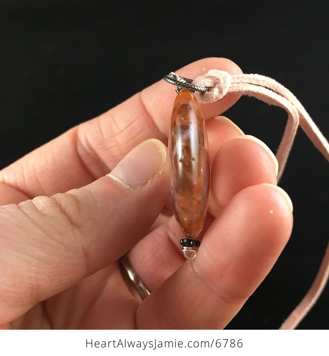 Icy Quartz Stone Jewelry Pendant Necklace - #XkLVn5PdZF4-3