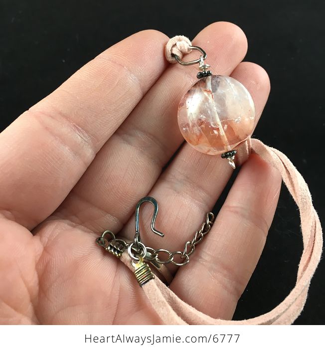 Icy Quartz Stone Jewelry Pendant Necklace - #m4Gyh2idSLA-5