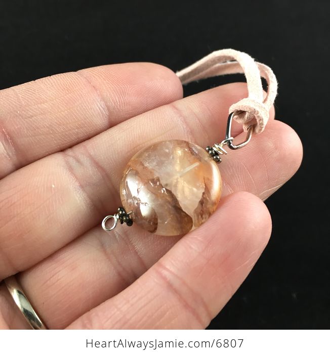 Icy Quartz Stone Jewelry Pendant Necklace - #wfGqojYue3A-2