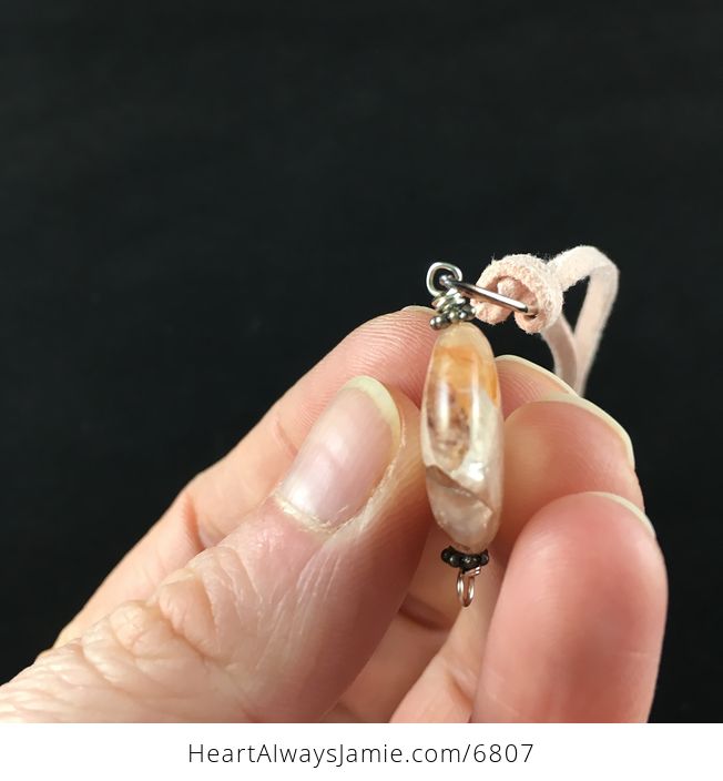 Icy Quartz Stone Jewelry Pendant Necklace - #wfGqojYue3A-3