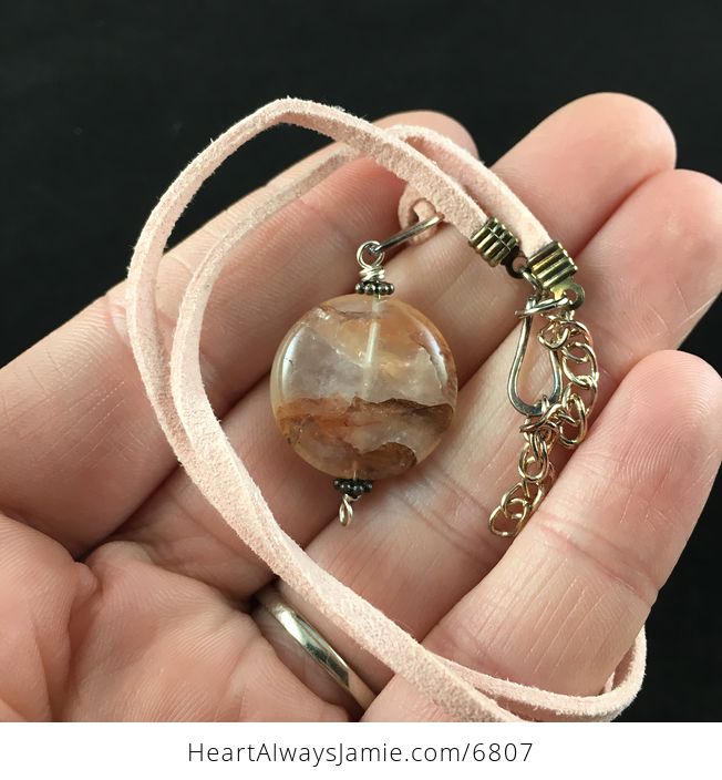 Icy Quartz Stone Jewelry Pendant Necklace - #wfGqojYue3A-5