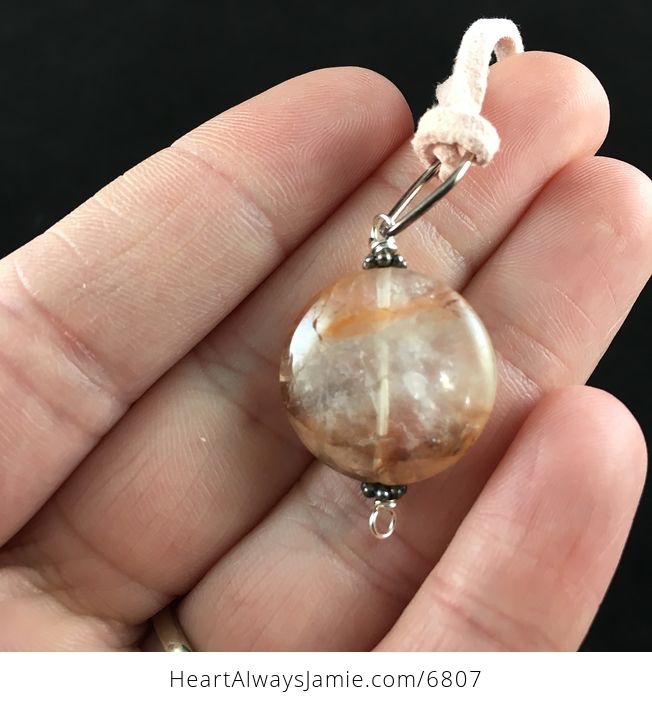 Icy Quartz Stone Jewelry Pendant Necklace - #wfGqojYue3A-4