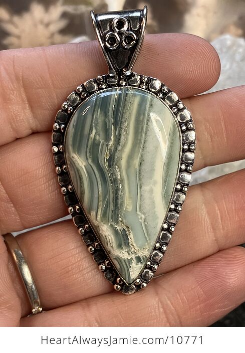 Imperial Jasper Crystal Stone Jewelry Pendant - #y4yzmAxo3lk-1