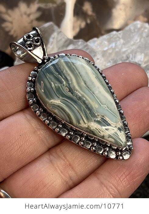 Imperial Jasper Crystal Stone Jewelry Pendant - #y4yzmAxo3lk-3
