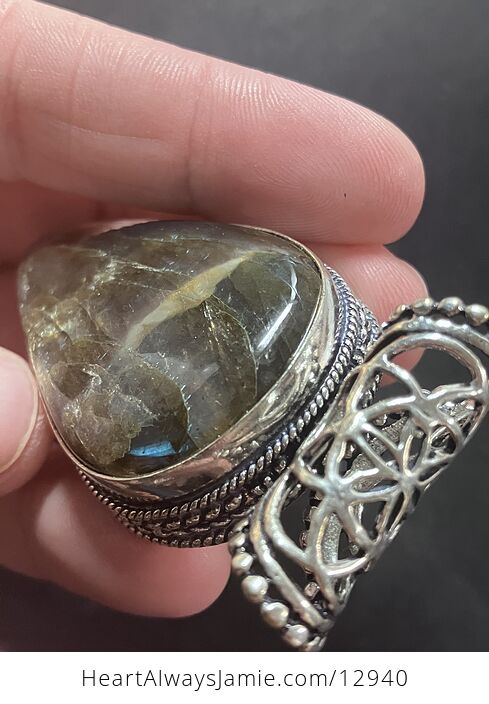 Incredible Flashy Labradorite Pendant Crystal Stone Jewelry - #aYKrTFddnwA-14