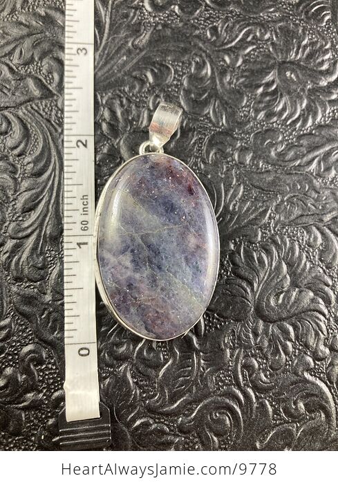 Iolite Crystal Stone Jewelry Pendant - #HqPBroFqGME-5