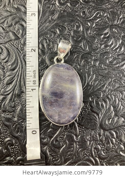 Iolite Crystal Stone Jewelry Pendant - #PWW0JGcsxvI-6
