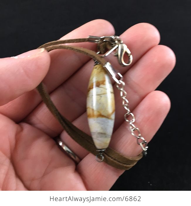 Jasper Stone Jewelry Pendant Necklace - #eeNcCFOQDe8-4