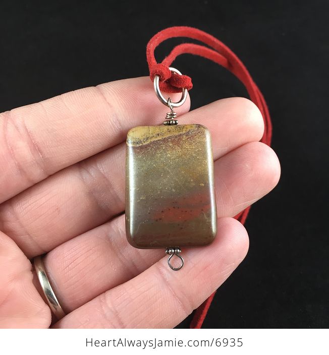 Jasper Stone Jewelry Pendant Necklace - #yGzAEYq5LR4-6