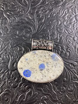 K2 Stone Granite Raindrop Azurite Crystal Stone Jewelry Pendant #0BFbduXWerQ