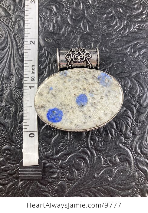 K2 Stone Granite Raindrop Azurite Crystal Stone Jewelry Pendant - #0BFbduXWerQ-5