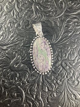 Kammererite Green and Purple Crystal Stone Jewelry Pendant #pot3HDzBHPs