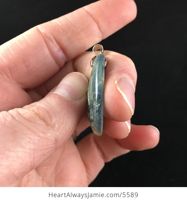 Kyanite Stone Jewelry Pendant - #9MFFQUwixTQ-5