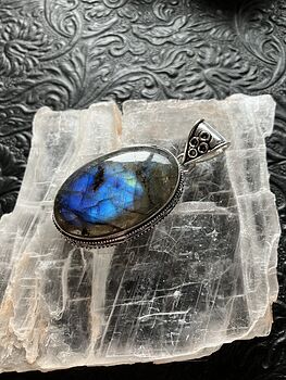 Labradorite Crystal Stone Jewelry Pendant #wgUmeqwEhZM