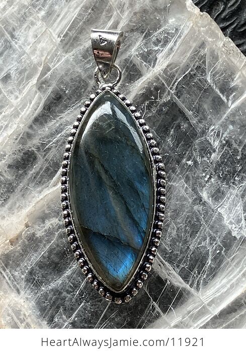 Labradorite Crystal Stone Jewelry Pendant - #2wHPIu38Gn4-9