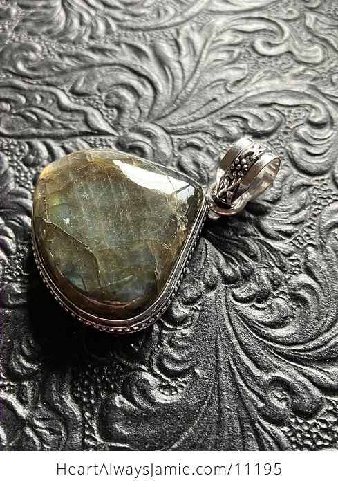 Labradorite Crystal Stone Jewelry Pendant - #A2M3YD2JO7o-5