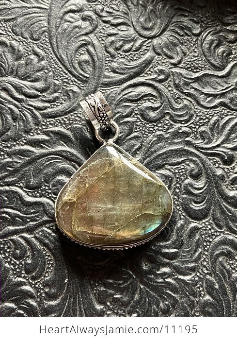 Labradorite Crystal Stone Jewelry Pendant - #A2M3YD2JO7o-2