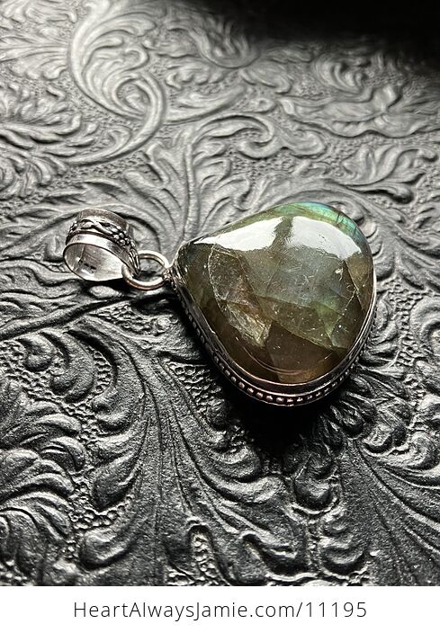 Labradorite Crystal Stone Jewelry Pendant - #A2M3YD2JO7o-4