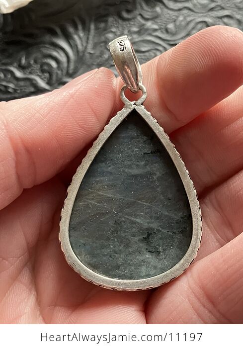 Labradorite Crystal Stone Jewelry Pendant - #oMbVESpAsV4-6