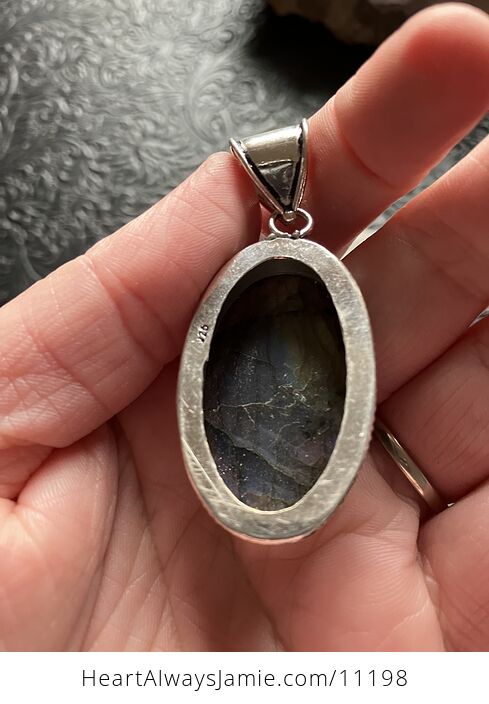 Labradorite Crystal Stone Jewelry Pendant - #wgUmeqwEhZM-4
