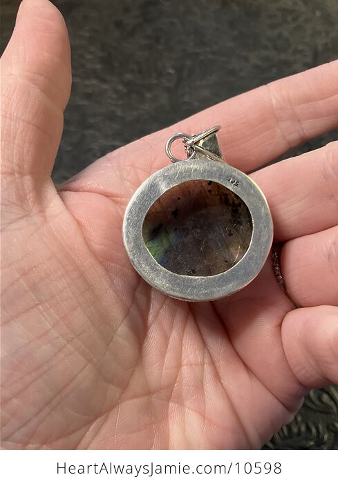 Labradorite Crystal Stone Pendant Jewelry - #IjiYZM9pvBA-7