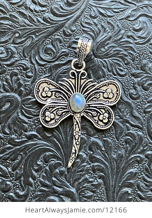 Labradorite Dragonfly Handcrafted Stone Jewelry Crystal Pendant - #zfqbvvx7u4g-5