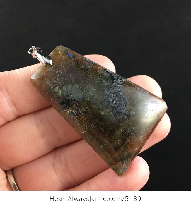Labradorite Stone Jewelry Pendant - #jmbnkzu07Ws-4
