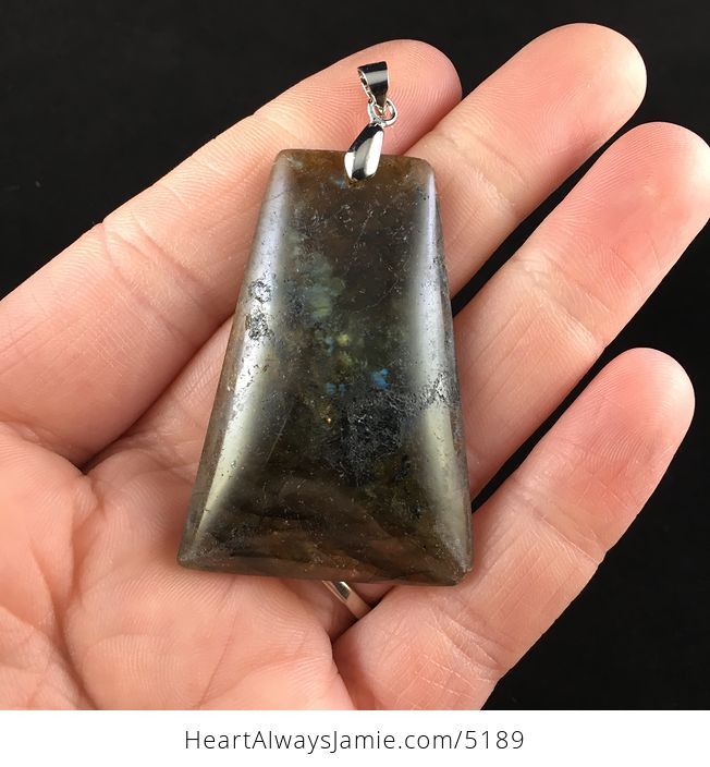Labradorite Stone Jewelry Pendant - #jmbnkzu07Ws-1