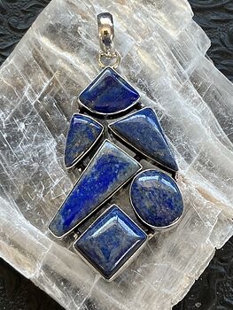 Lapis Lazuli Gemstone Crystal Jewelry Pendant #nf2Aps076Rs