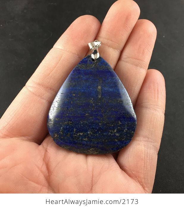 Lapis Lazuli Stone Pendant Necklace - #nSLv6TgCgWU-2