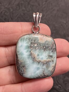 Larimar Pendant Stone Crystal Jewelry Chip Discount #Ot7rkhqVhyI