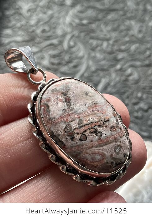 Leopard Skin Jasper Stone Jewelry Pendant - #3lnu7J1vx7M-3