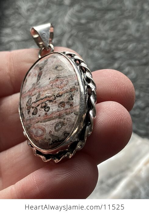 Leopard Skin Jasper Stone Jewelry Pendant - #3lnu7J1vx7M-4