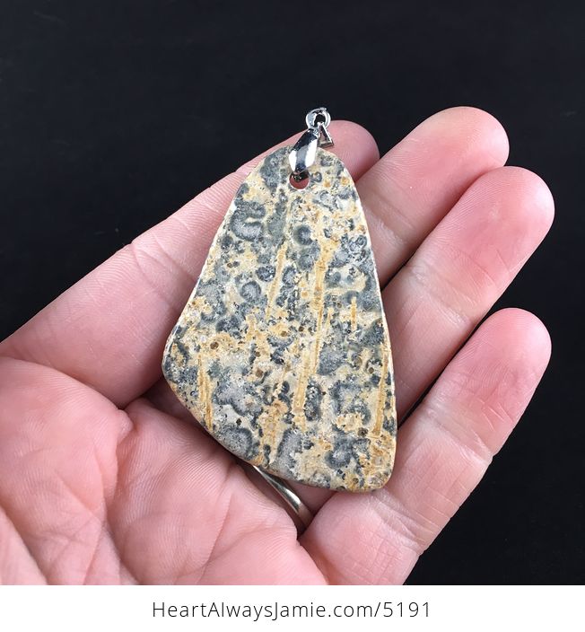 Leopard Skin Jasper Stone Jewelry Pendant - #TPbmkuTDMrQ-5