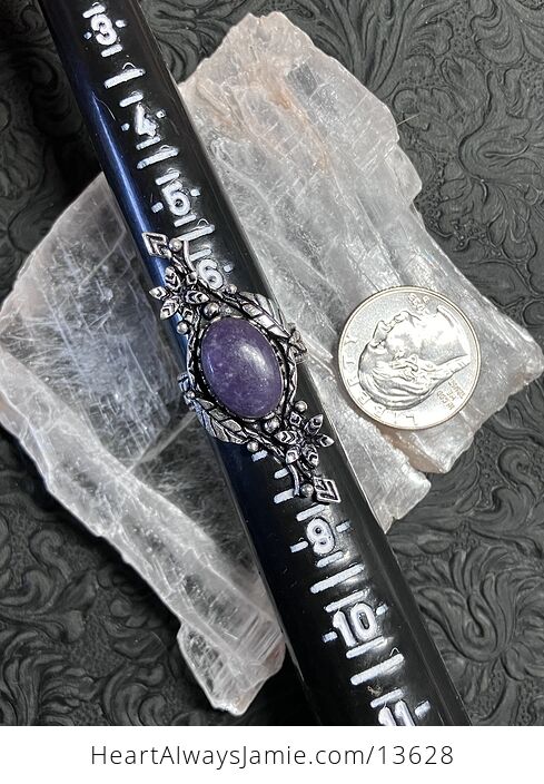 Lepidolite Fantasy Styled Ring Size 7 and a Half - #P0b2F4QteTk-2