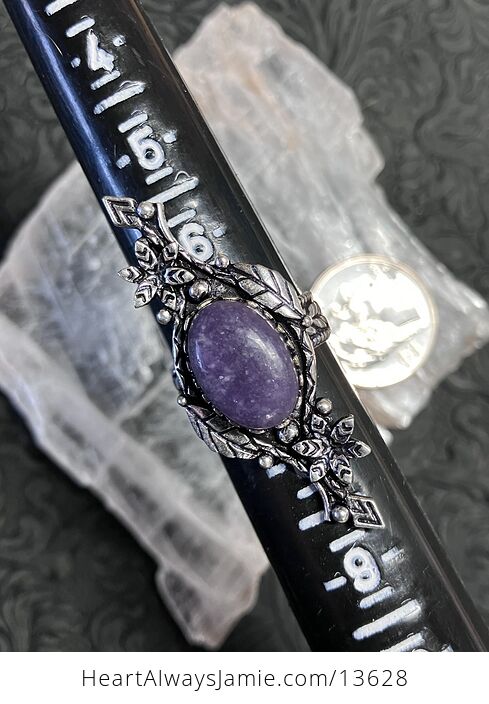 Lepidolite Fantasy Styled Ring Size 7 and a Half - #P0b2F4QteTk-3