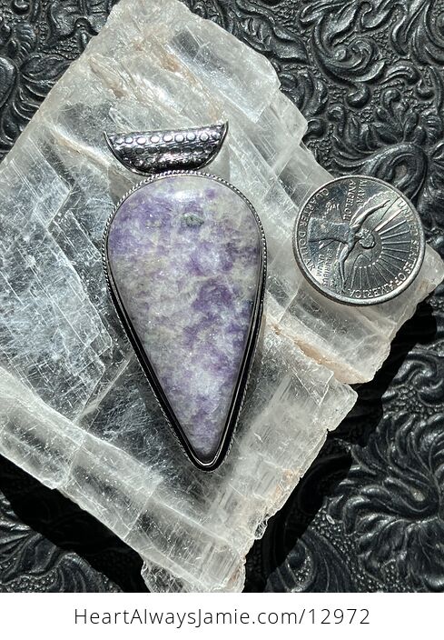 Lepidolite Mica Pendant Stone Crystal Jewelry - #dSHhevEzbNQ-7