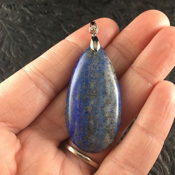 Light Blue Lapis Lazuli Stone Jewelry Pendant #RJk0LCUEGbM