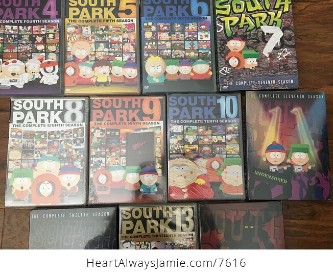 Lot of South Park Dvds Seasons 1 14 Plus Christmas Time in South Park - #4JVVzYXD1Zk-5