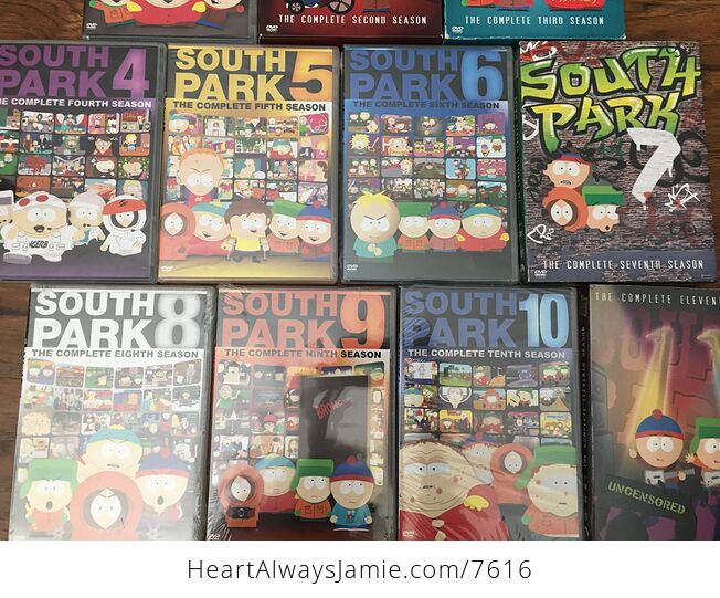 Lot of South Park Dvds Seasons 1 14 Plus Christmas Time in South Park - #4JVVzYXD1Zk-4