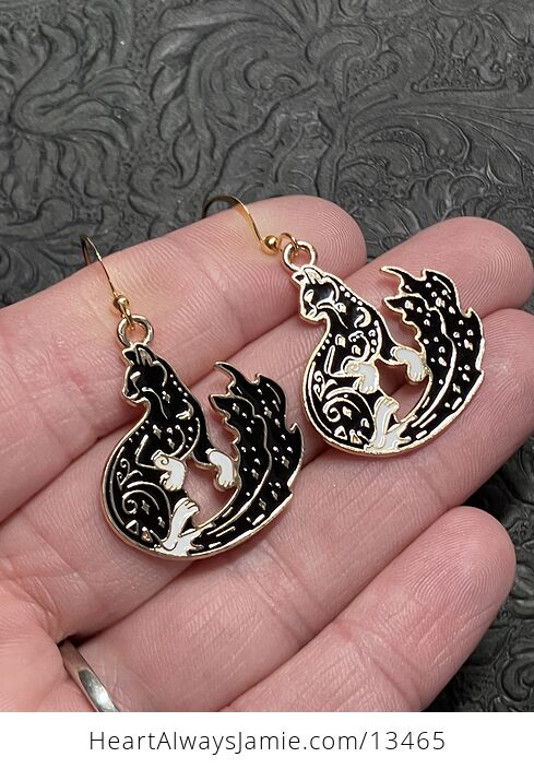 Magical Fox Witchy Earrings - #jAbGlts9Hz4-2